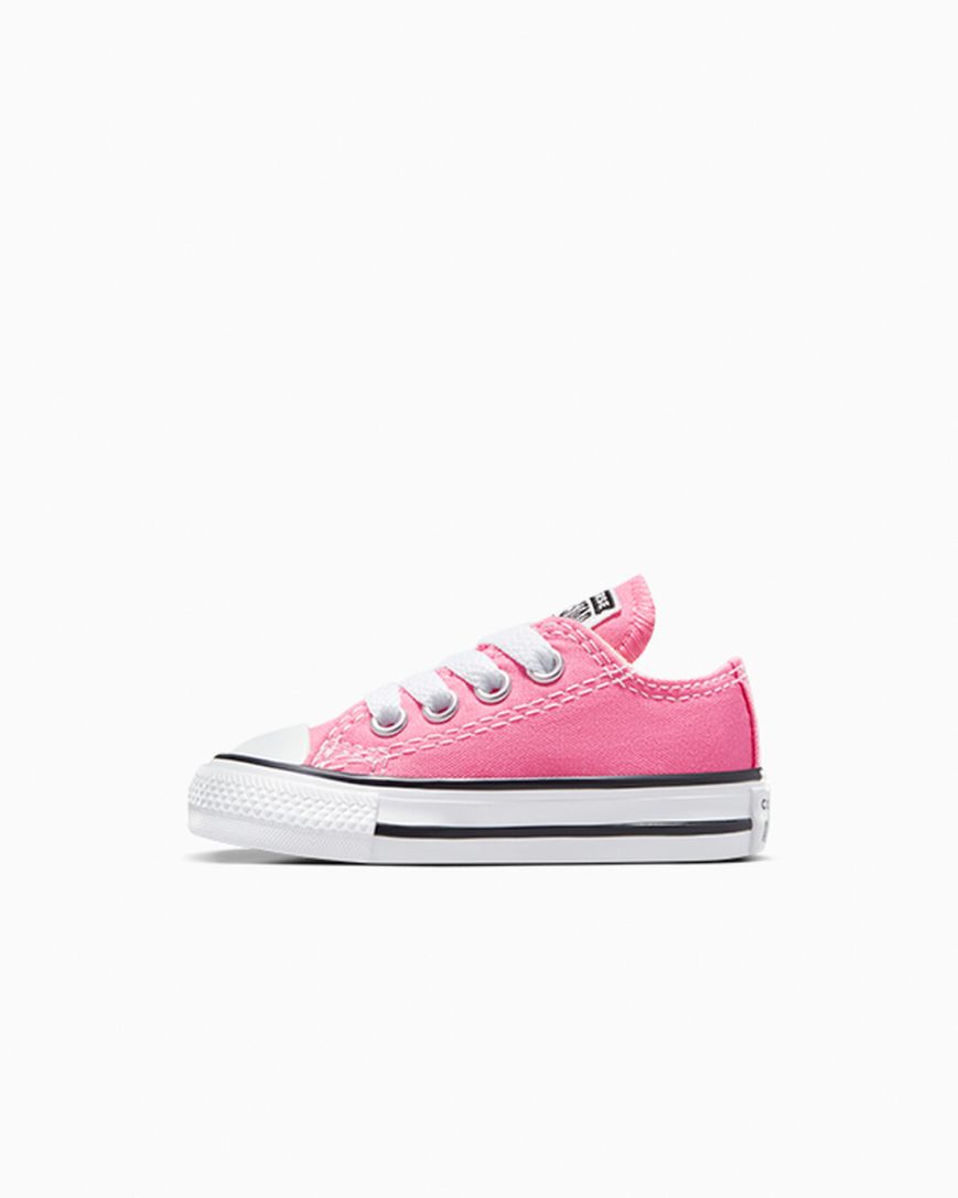 Tenis Converse Chuck Taylor All Star Classicos Cano Baixo Menino Rosa | PT B07934P